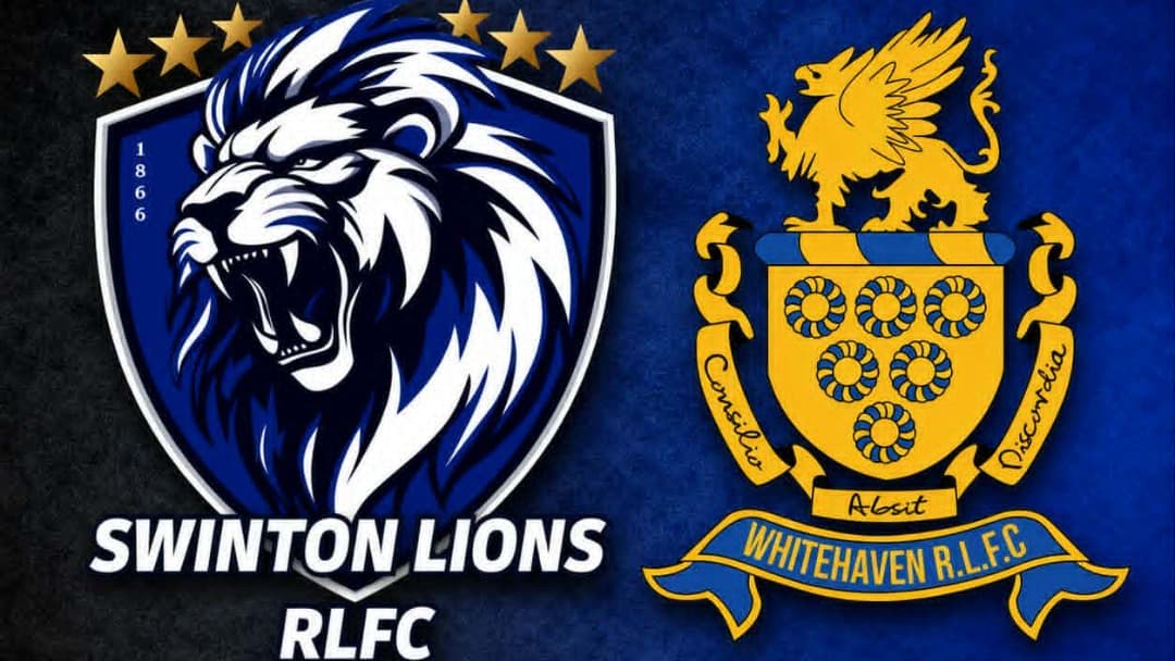 SWINTON LIONS V WHITEHAVEN Live Stream