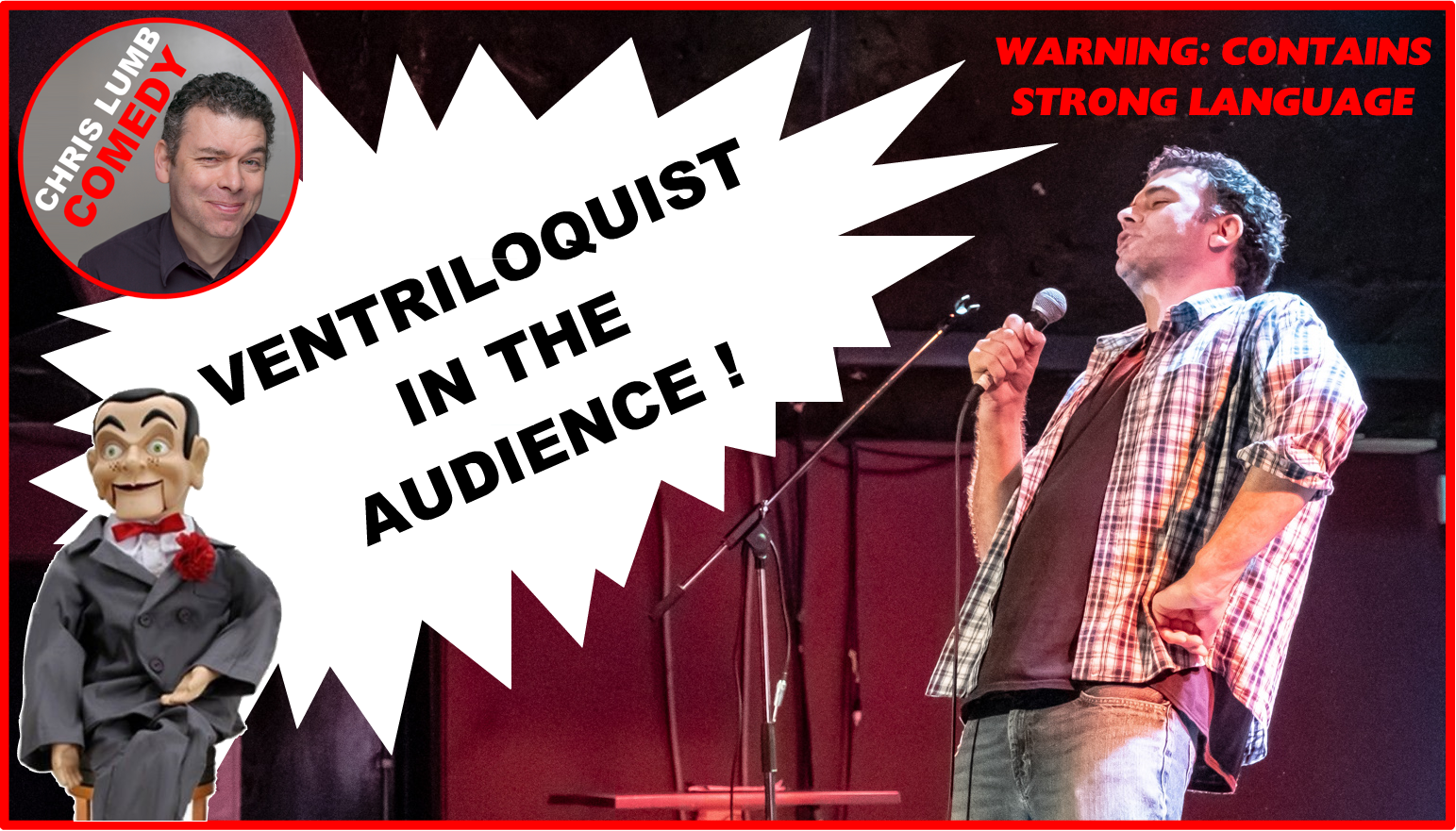 Chris Lumb Comedy "Ventriloquist in the Audience"
