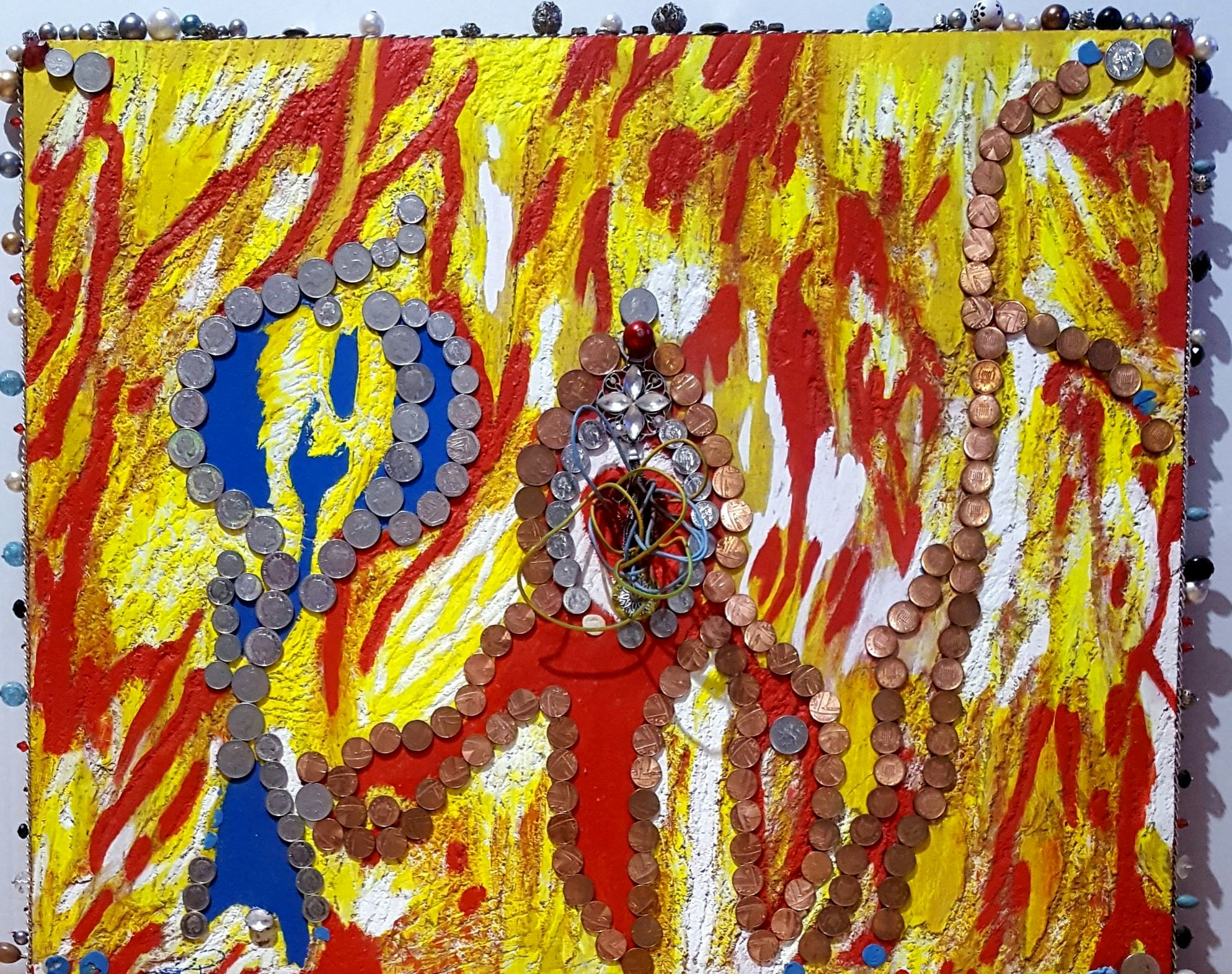 FLAMES SCULPTURE ART 
