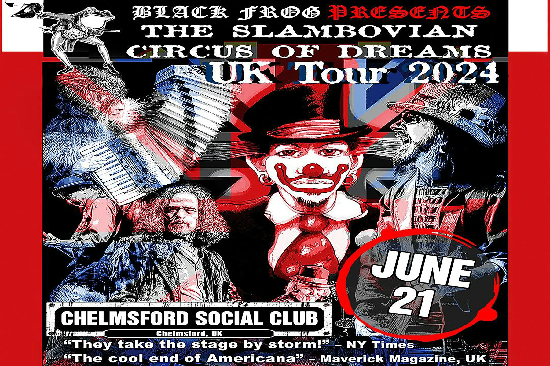 The Slambovian Circus Of Dreams (USA) + UK  Jives