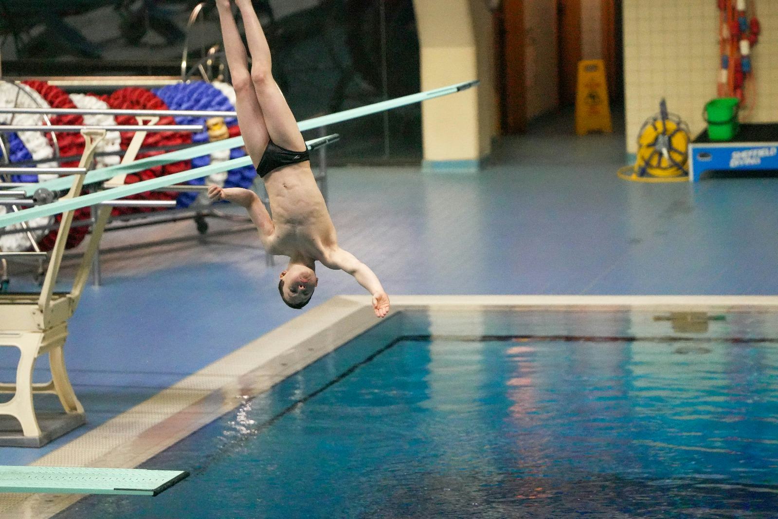 One of the only 1m Springboard Diving Harnesses in the UK