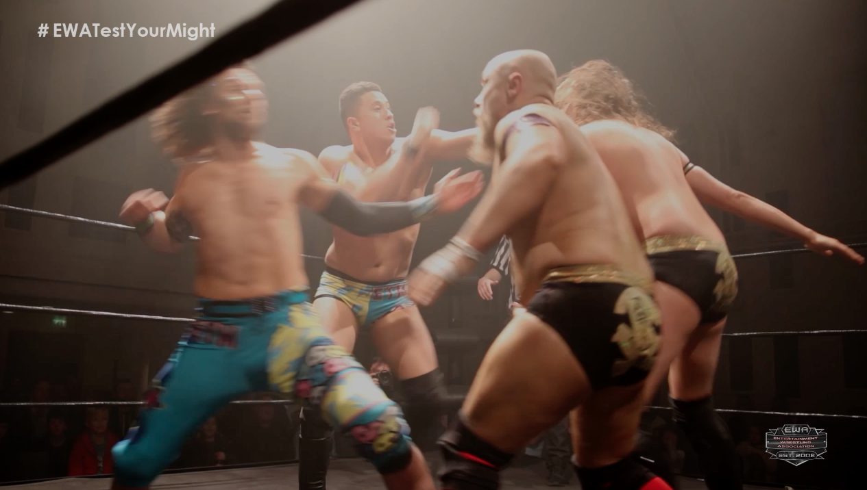 Sunshine Machine vs The Rebellion - EWA Tag Team Championship