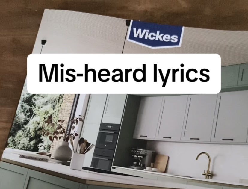 Mis-heard Lyrics: Cabinets Edition