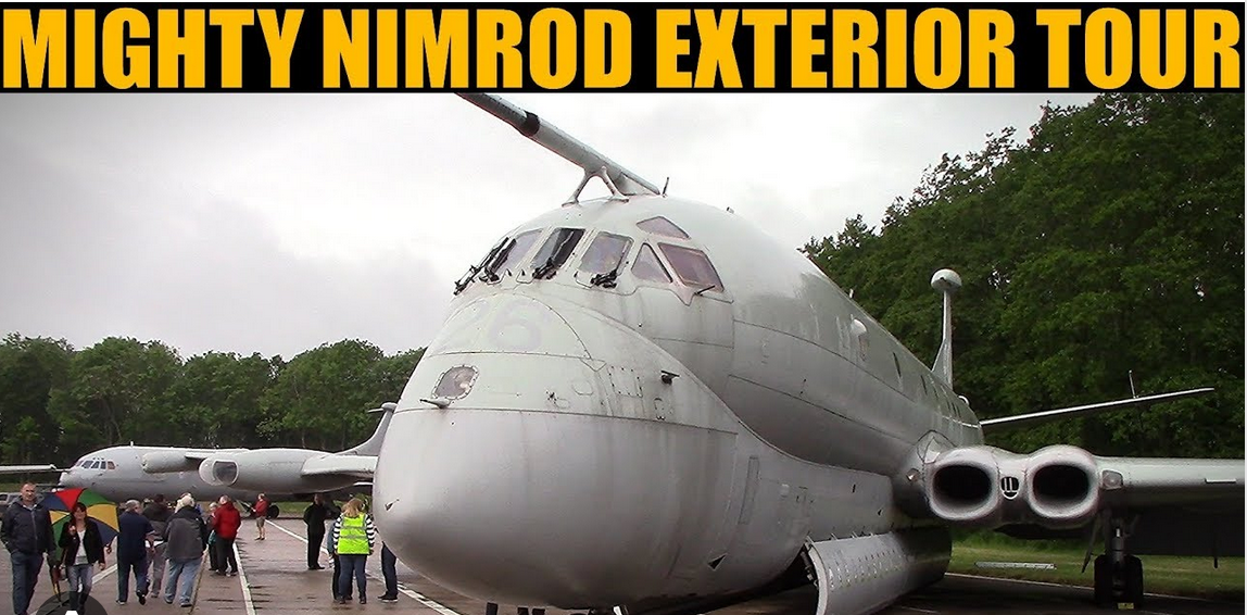 Tour of the Nimrod aircraft