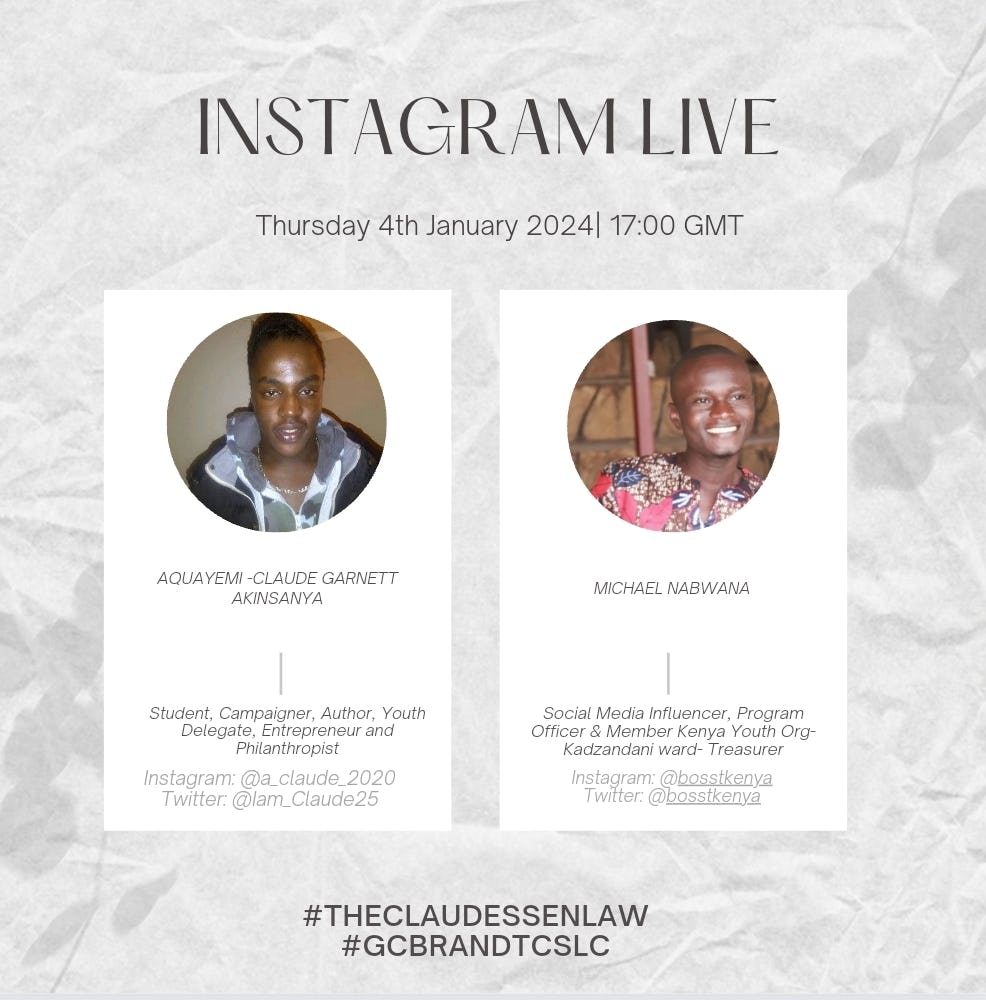 Instagram Live Interview with: Michael Nabwana 