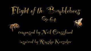 Flight of the Bumblebees Op 64 composed by Neil Crossland 
