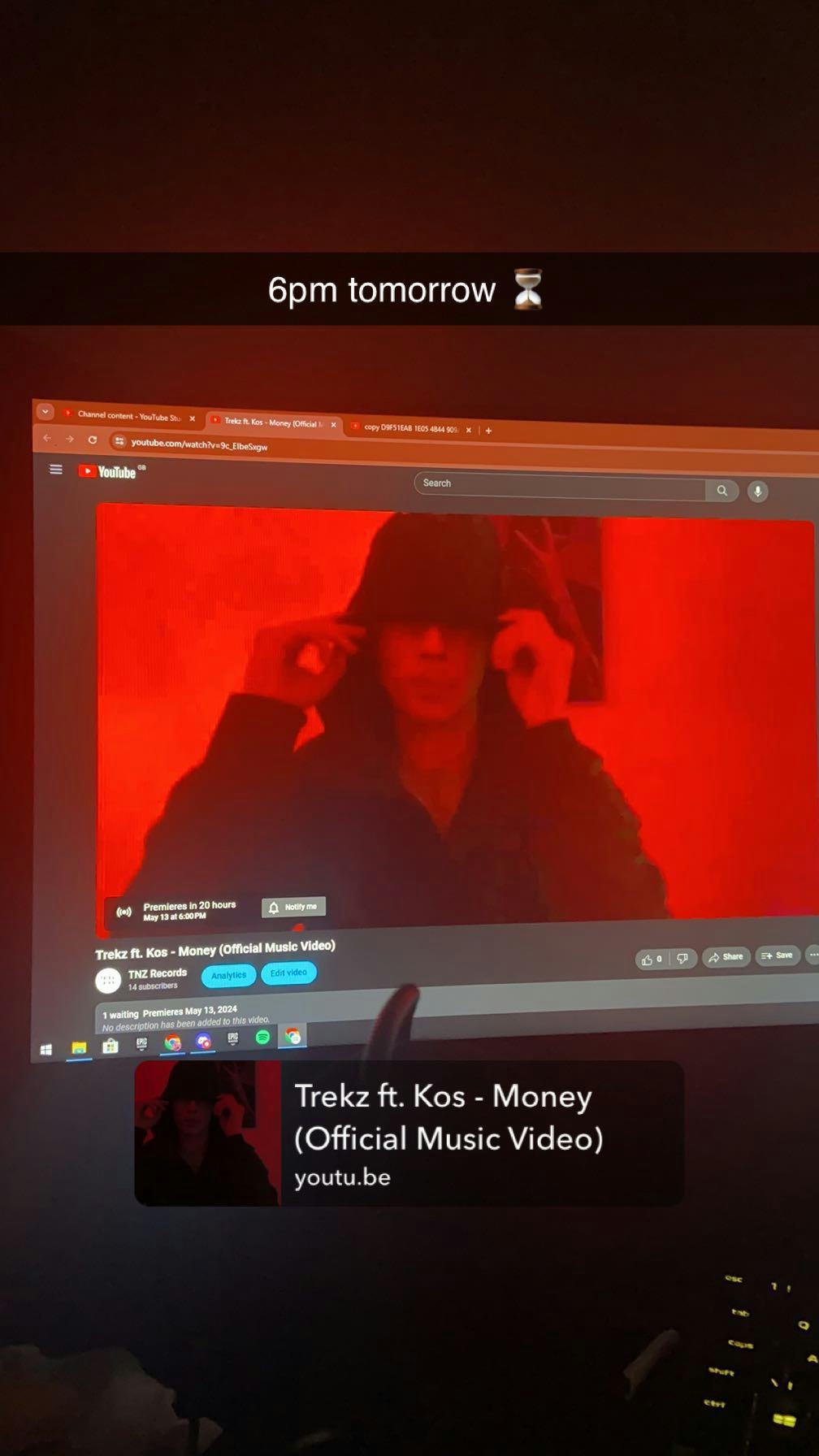 Trekz ft Kos - Money (Official Music Video)