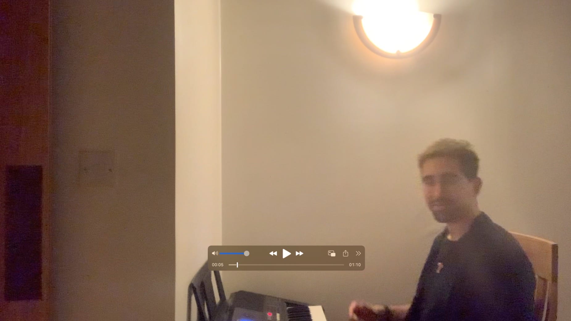 Another version of a keys performance of my track, 'HUMBLE', ON 5/1/25.