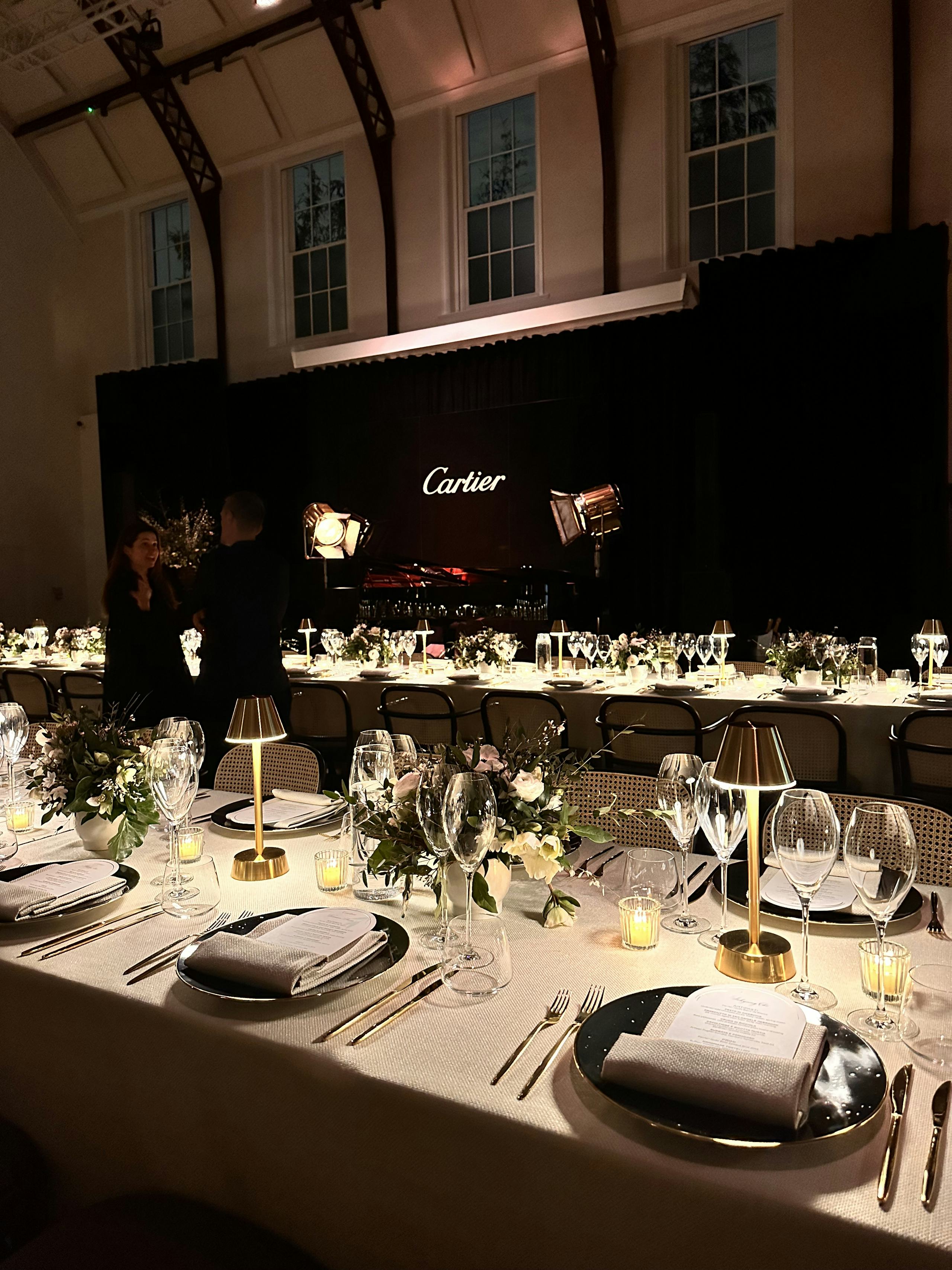 Cartier Dinner in London, how do the best do it? 