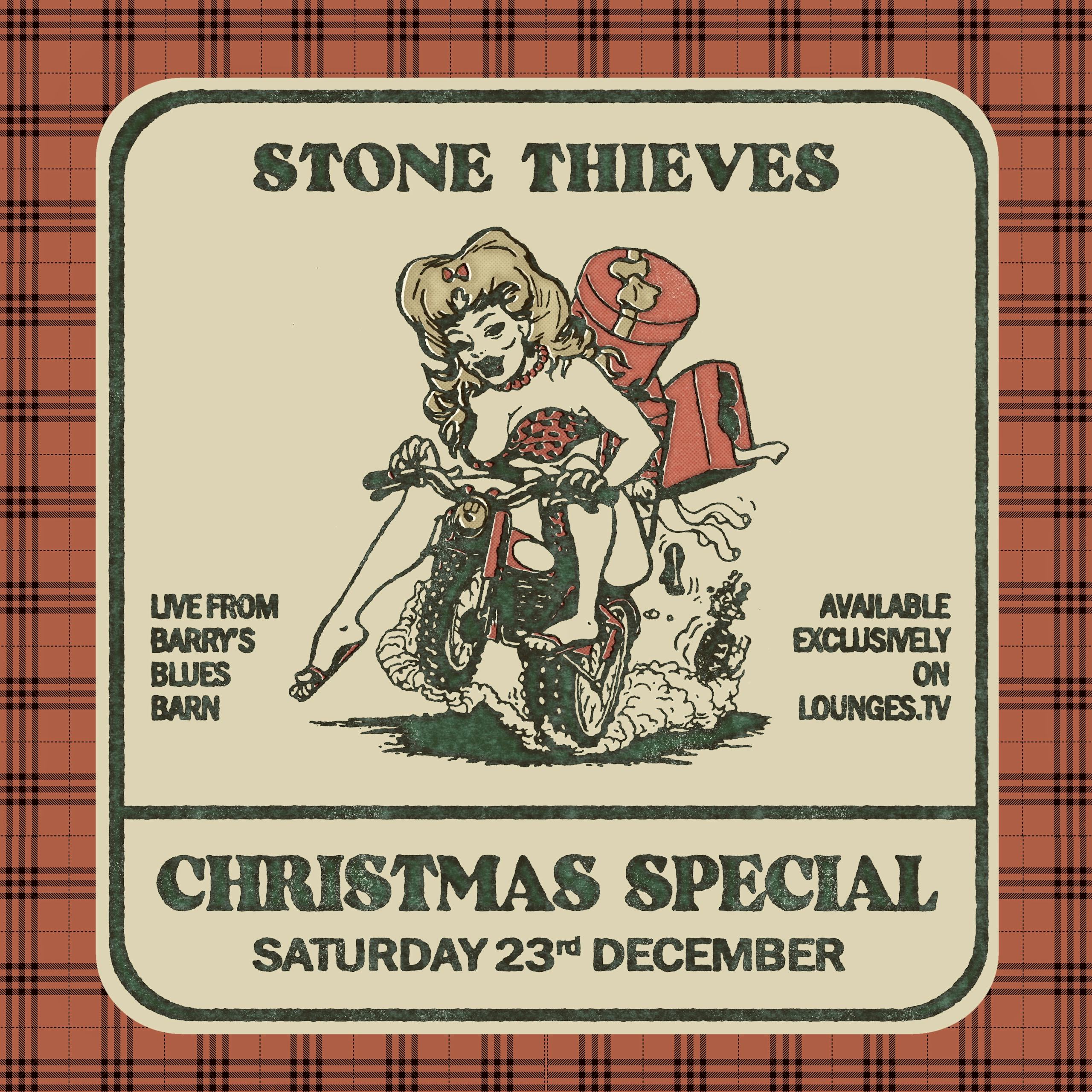 Christmas Special - Stone Thieves, live from Barry's Blues Barn