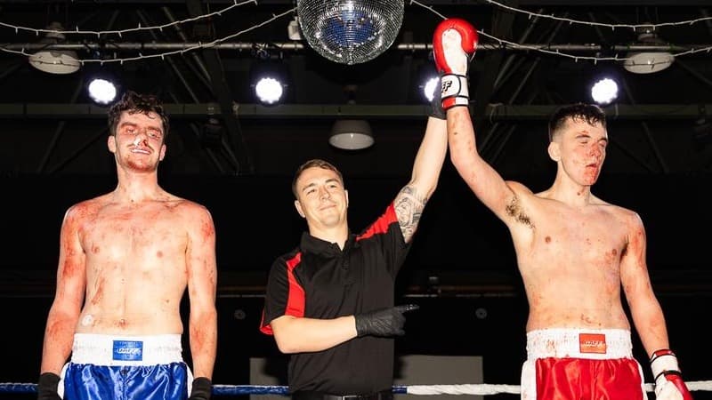 STRATHCLYDE VS CALEDONIAN STUDENT FIGHT NIGHT