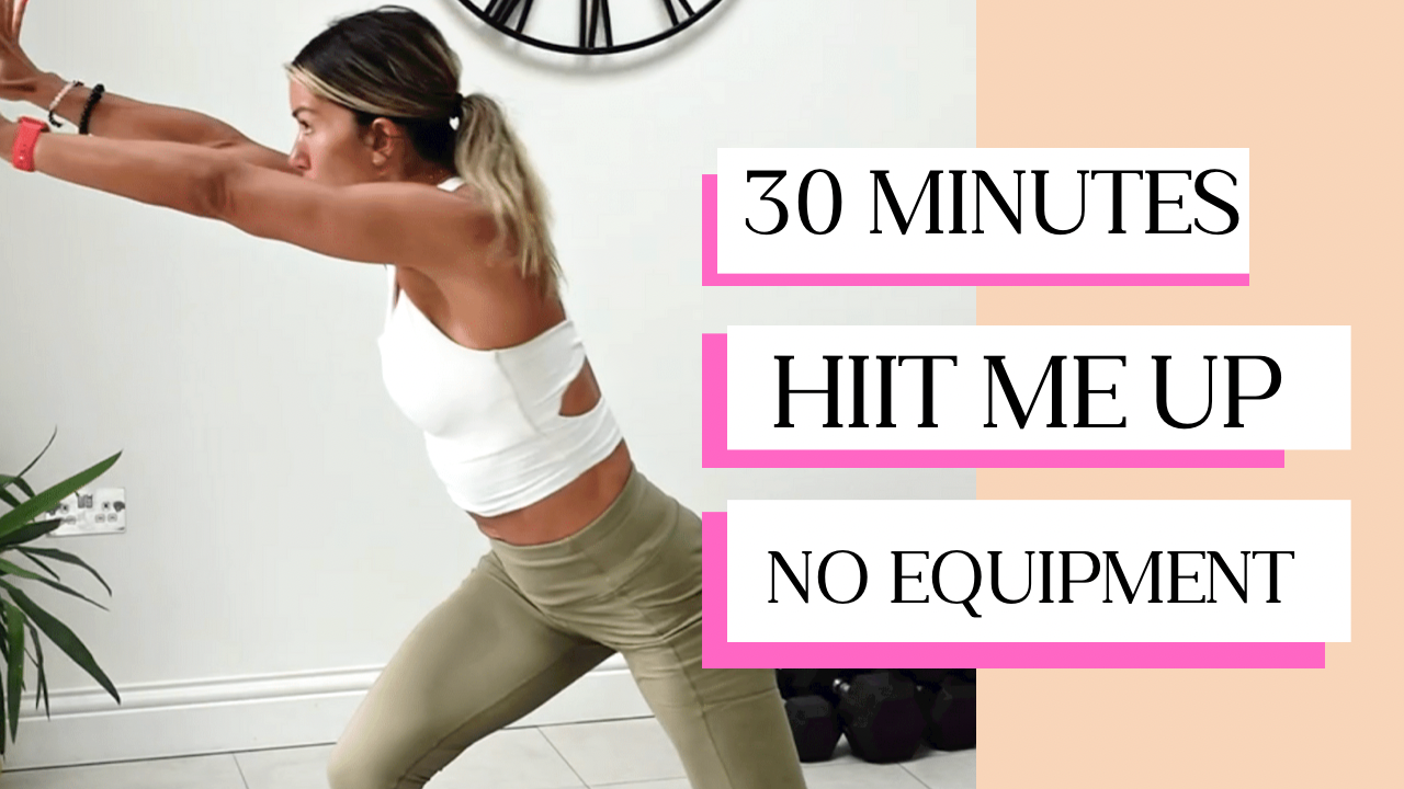 30 minute Fat Burning HiiT workout / No equipment 