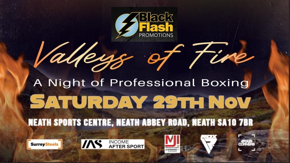 BLACK FLASH PROMOTIONS PRESENTS: VALLEYS OF FIRE