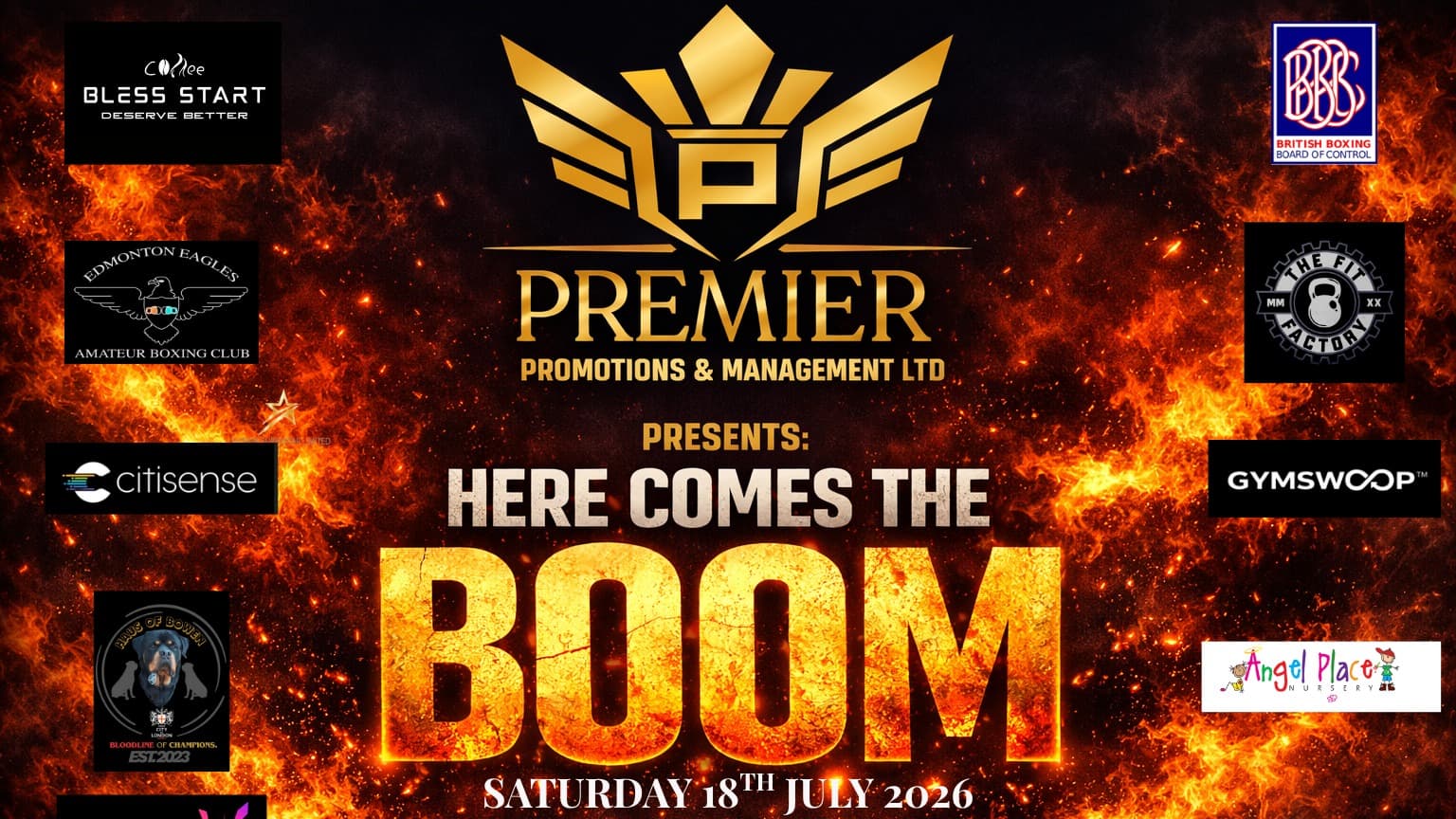 Premier Promotions & Management LTD: Here come the boom