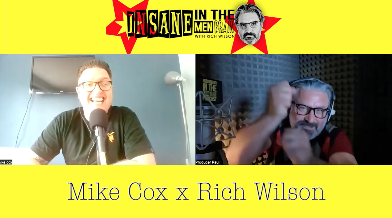 Comedian and ex-copper Mile Cox on Insane In The Men Brain podcast