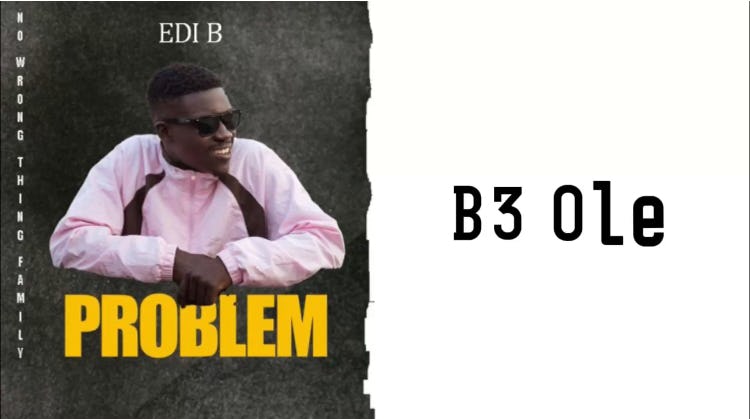 EDi B - Problem (Lyrics video)