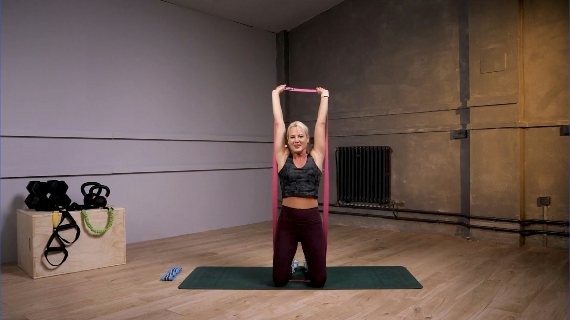 Resistance Bands for Beginners full body by Mandy