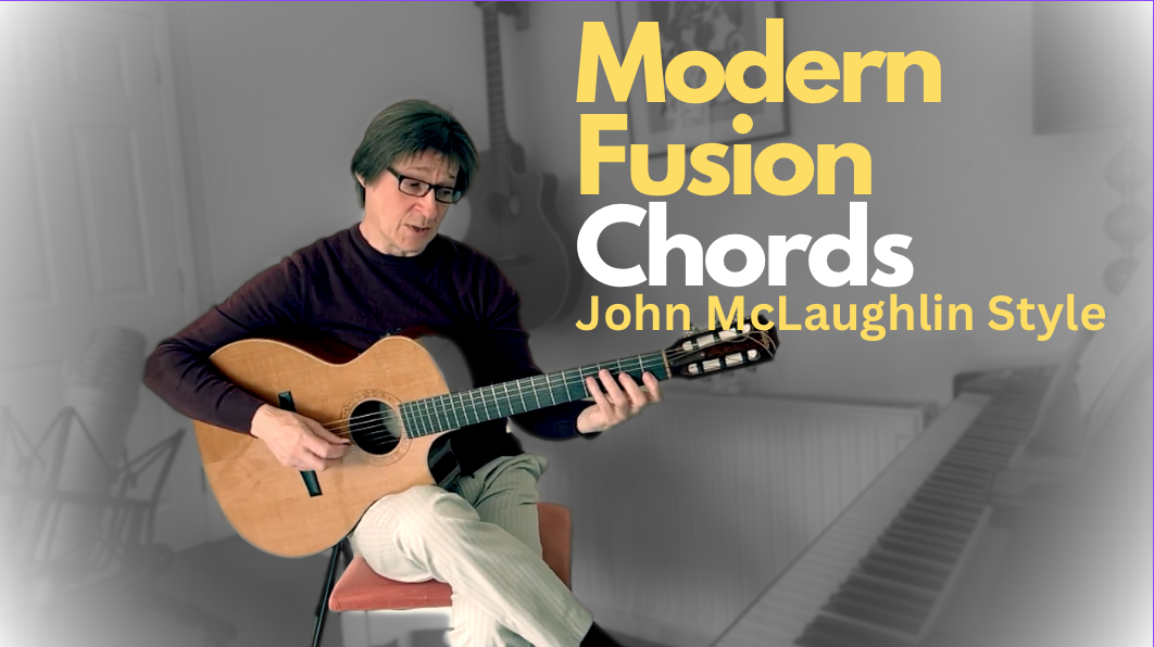 Modern Jazz Fusion Chords [John McLaughlin Guitar Style]