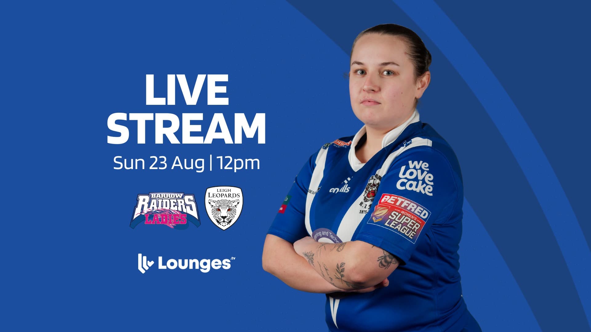 Barrow Raiders Ladies v Leigh Leopards Ladies
