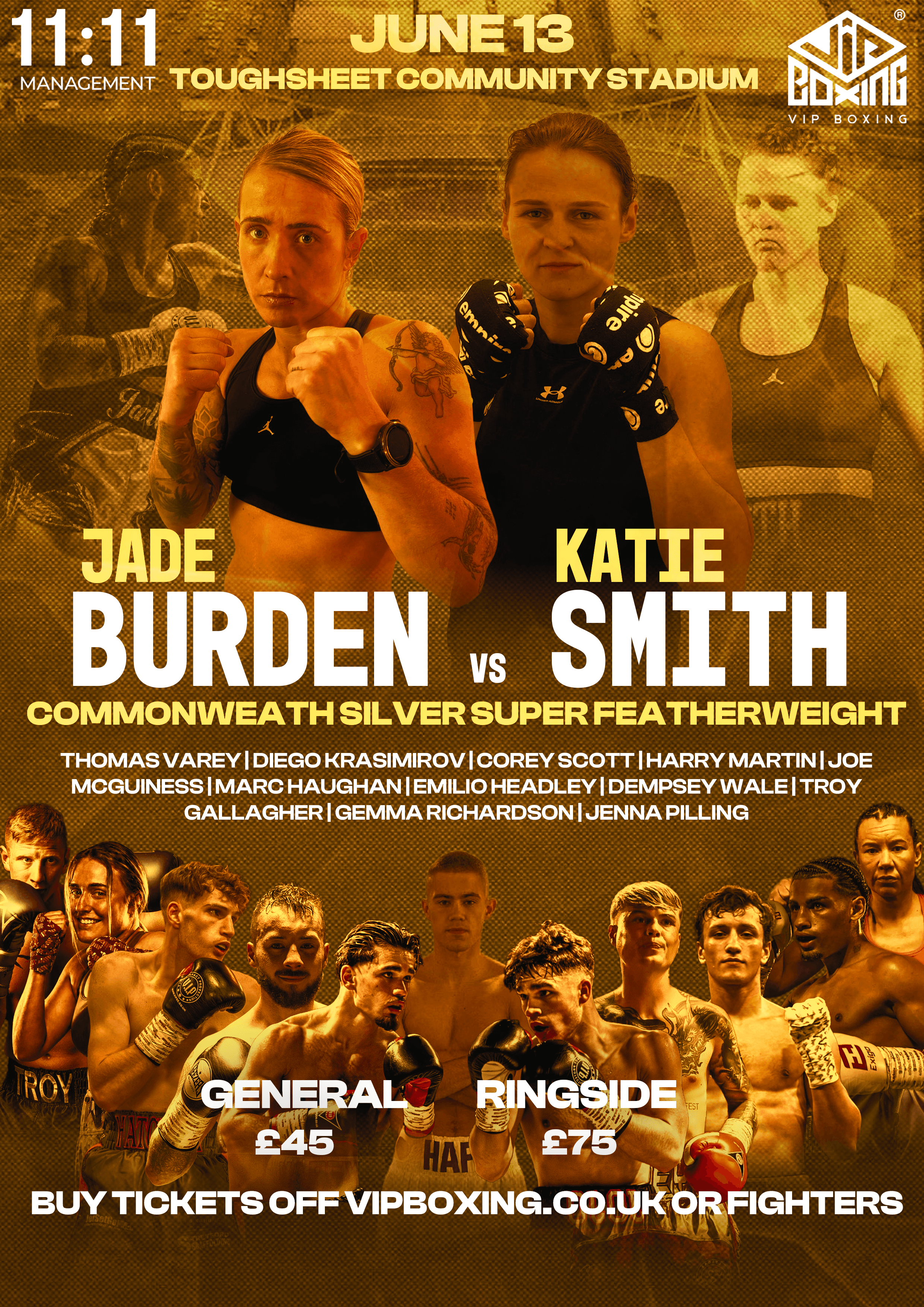 A Night of Professional Boxing: A Night of Professional Boxing: Varey vs Omar & Burden v Smith