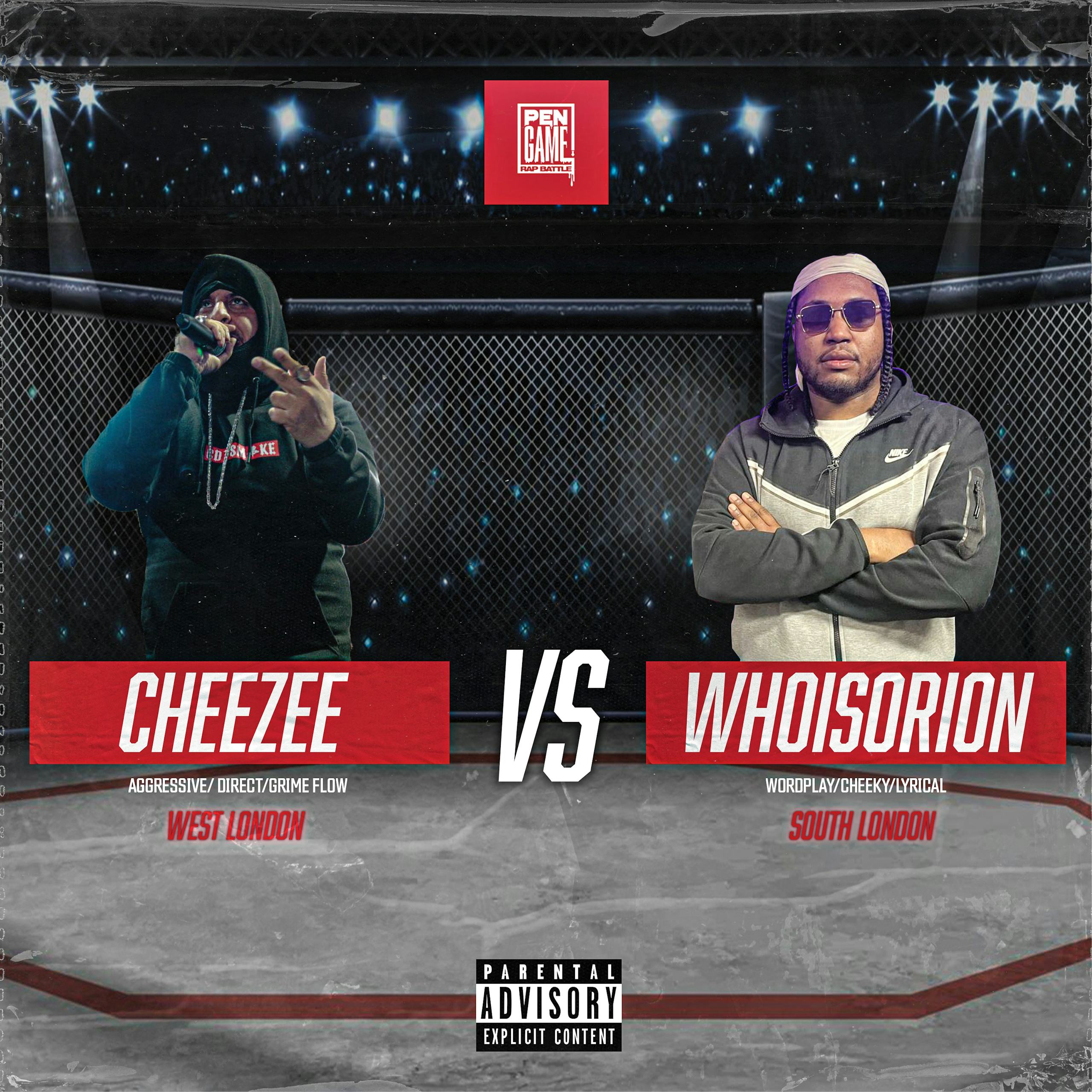 Cheezee vs WhoIsOrion - PenGame Rap Battle S4:EP2