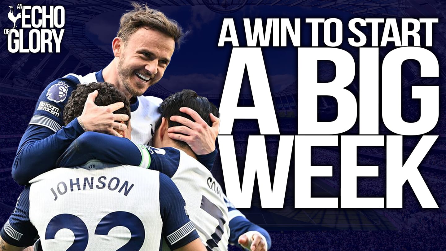 A Win to start a big week