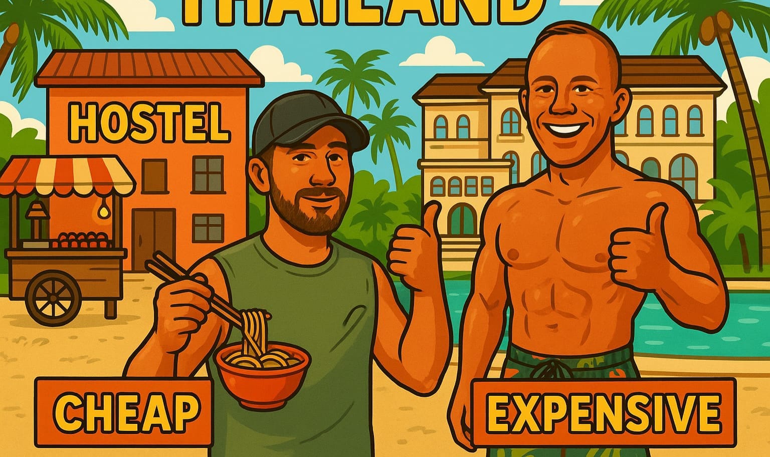 Tan man & Stoner hostels vs hotels