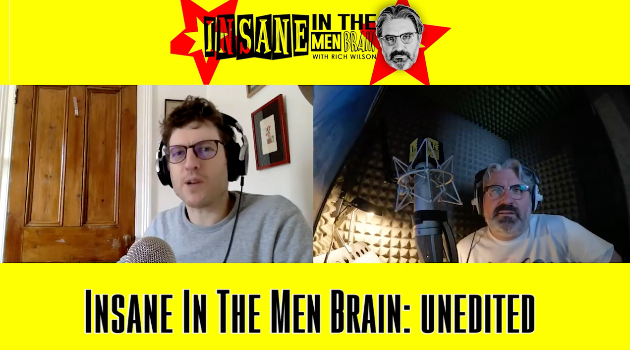 Comedian and presenter Elis James on Insane In The Men Brain Podcast 