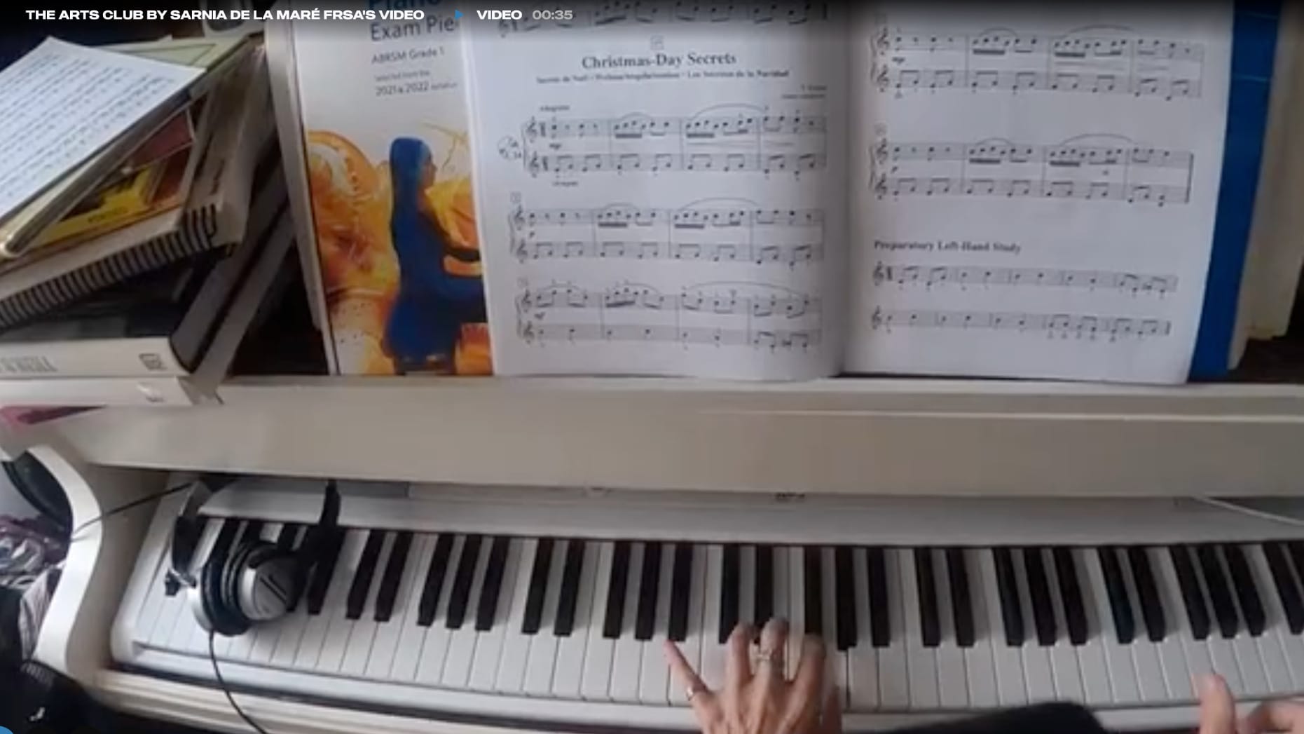 Suzuki Piano School Lesson with Sarnia