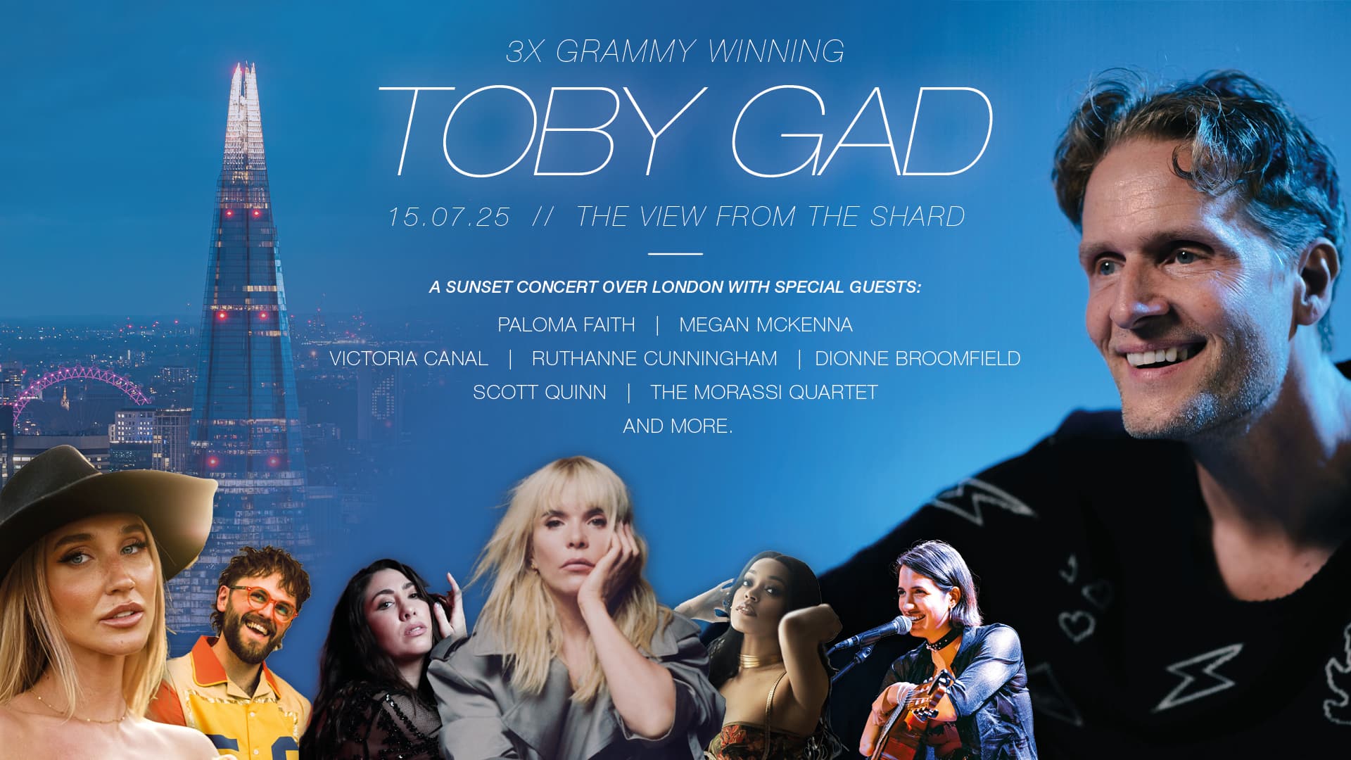 Toby Gad & Special Guests - Sunset Concert over London