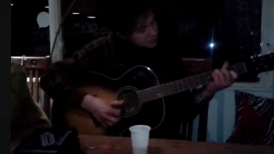 Little Steve at Brighton Arts Club Thursday Open Mic Filmed by Pasha du Valentine 2013